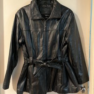 Kathy Ireland Genuine leather jacket